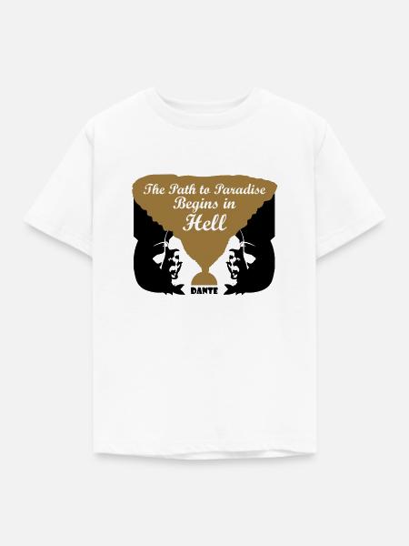Dante - Kinder T-Shirt - Weiß