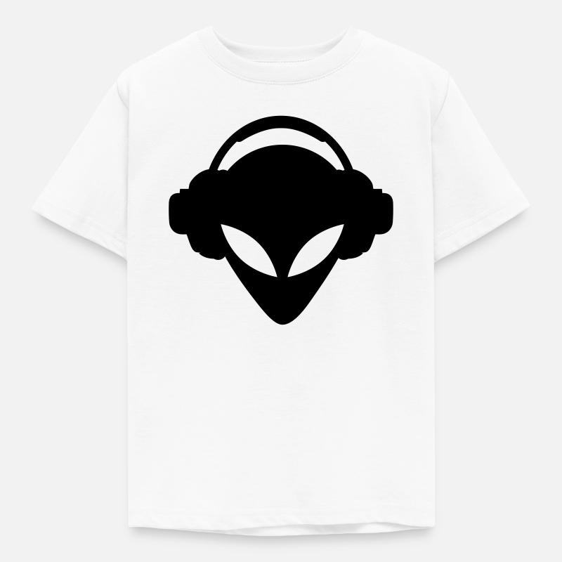 dj - T-shirt Enfant - blanc