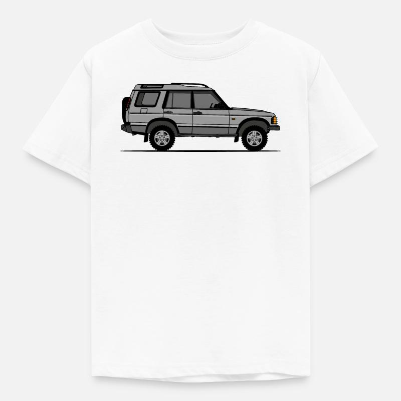 Discovery 2 Silver - Kids' T-Shirt - white
