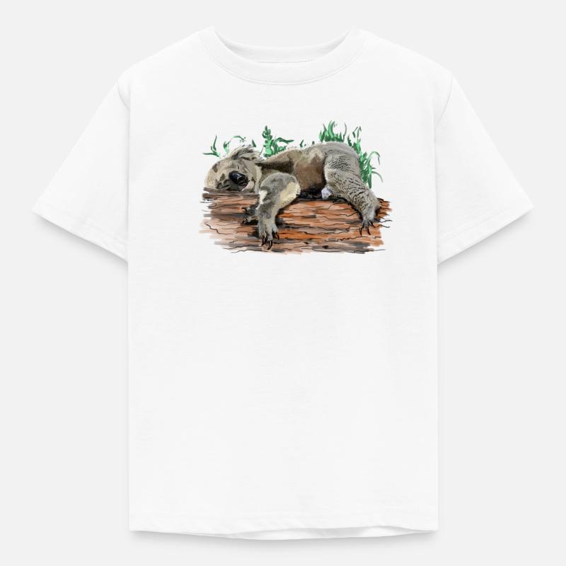 Koala - Kinder T-Shirt - Weiß