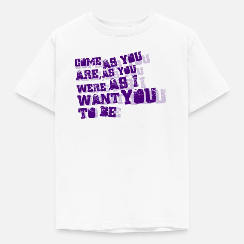 Nirvana - Venez comme vous êtes - T-shirt Enfant - blanc