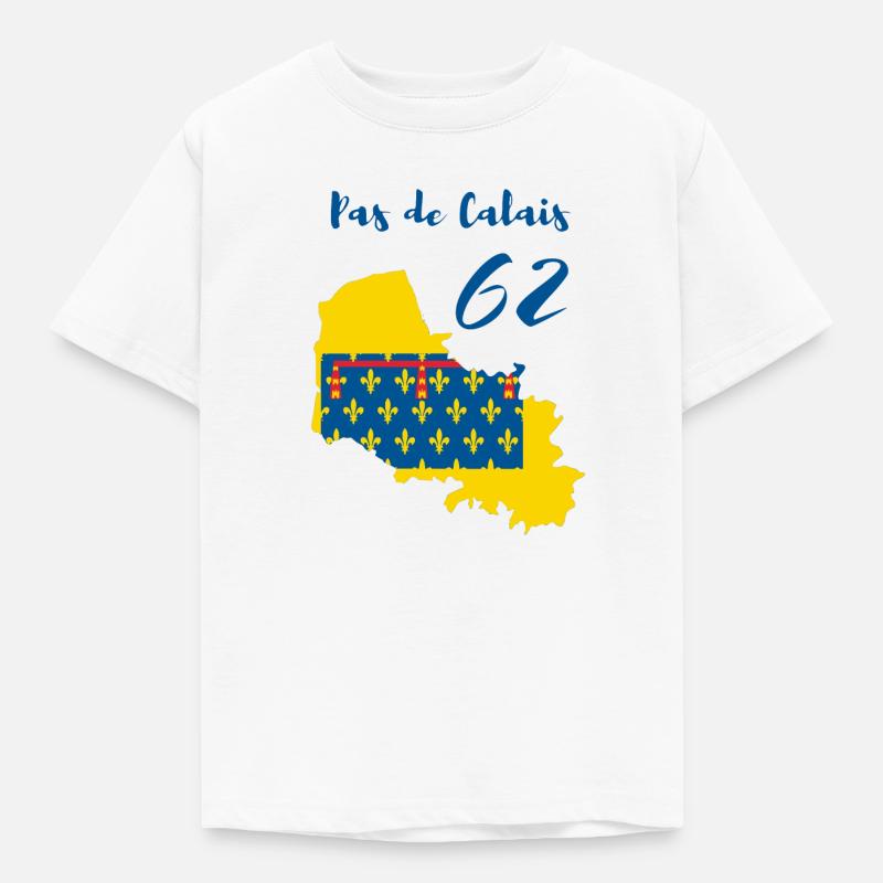 Pas de calais - T-shirt Enfant - blanc