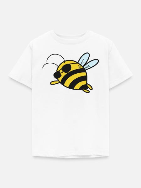Biene Bienen - Kinder T-Shirt - Weiß