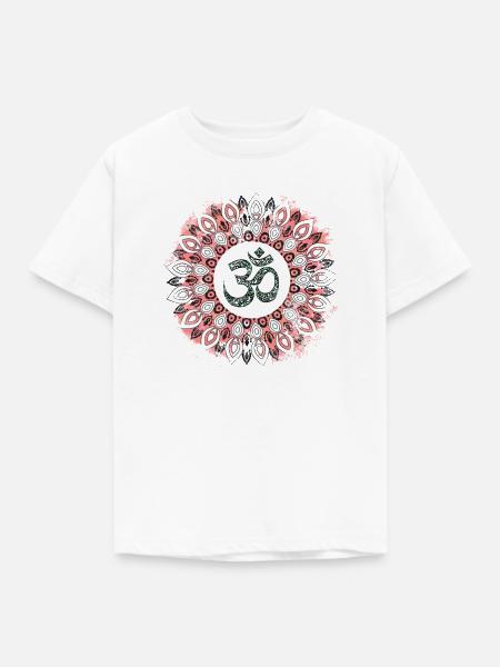 Yoga - Kinder T-Shirt - Weiß