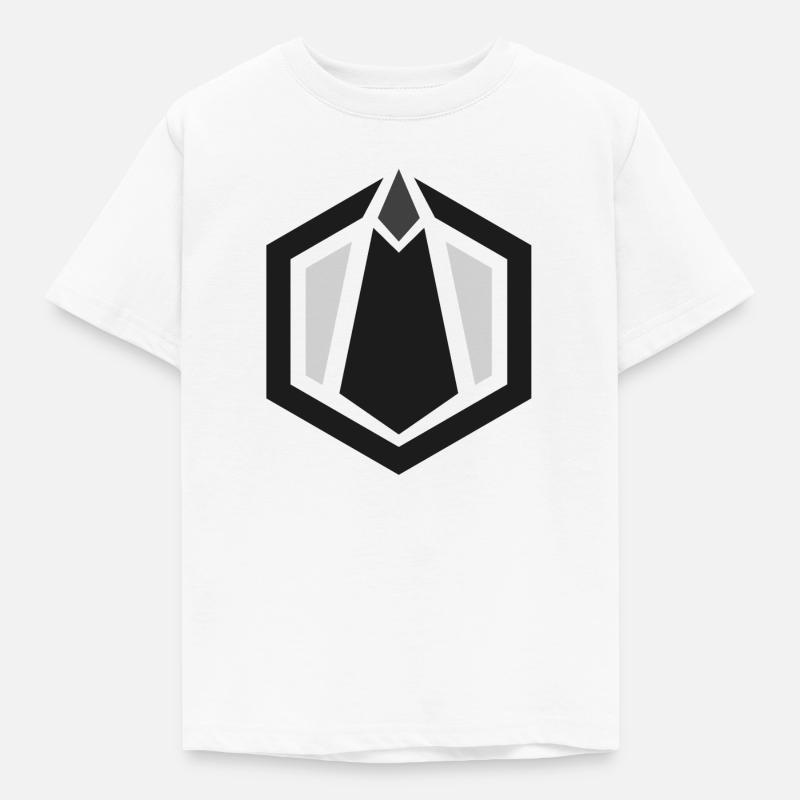 Monolith Logo - Kids' T-Shirt - white