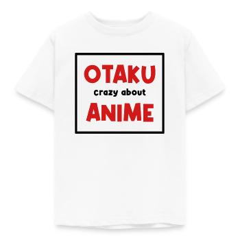 Otaku Statement Anemi Manga Pop Culture Geek - Kids' T-Shirt - white - Front - AI Model Kid Male (0cm)