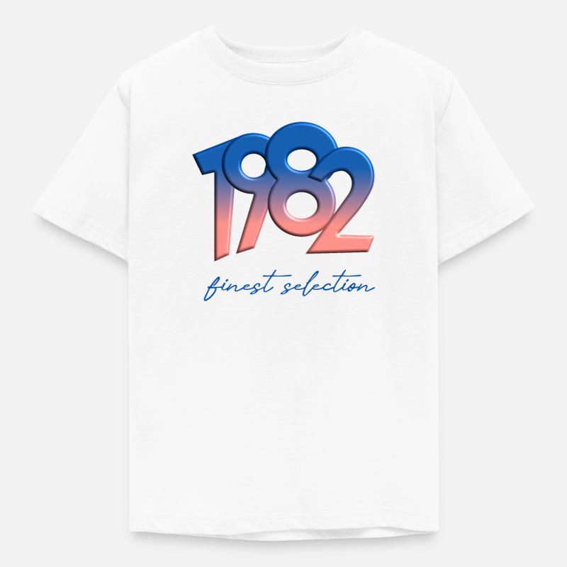 1982 - finest selection - Kinder T-Shirt - Weiß