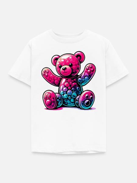 Bär - Kinder T-Shirt - Weiß