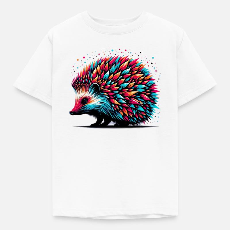 Hérisson - T-shirt Enfant - blanc