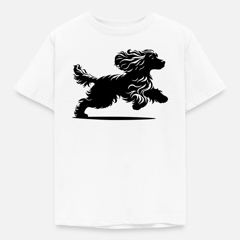 Cocker Spaniel - Kids' T-Shirt - white