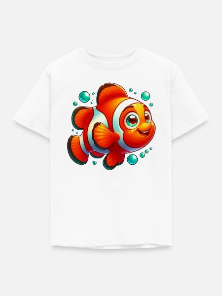 Clownfische - Kinder T-Shirt - Weiß