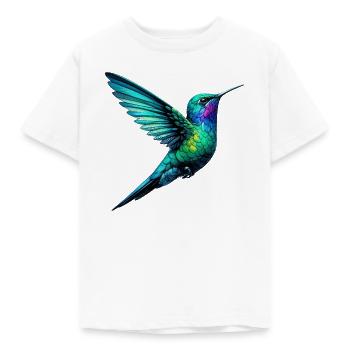 Kolibri - Kinder T-Shirt - Weiß - Vorne - AI Model Kid Male (0cm)