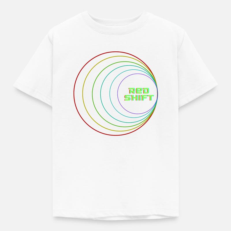 Rote Verschiebung - Kinder T-Shirt - Weiß