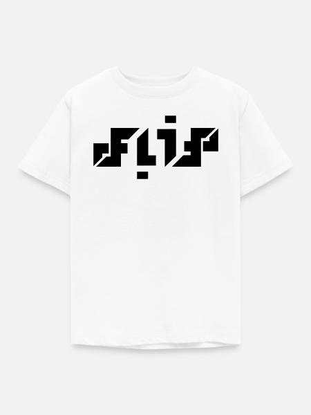 FLIP - Kinder T-Shirt - Weiß