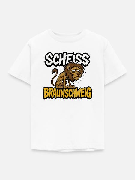 Anti Braunschweig BTSV - Kinder T-Shirt - Weiß