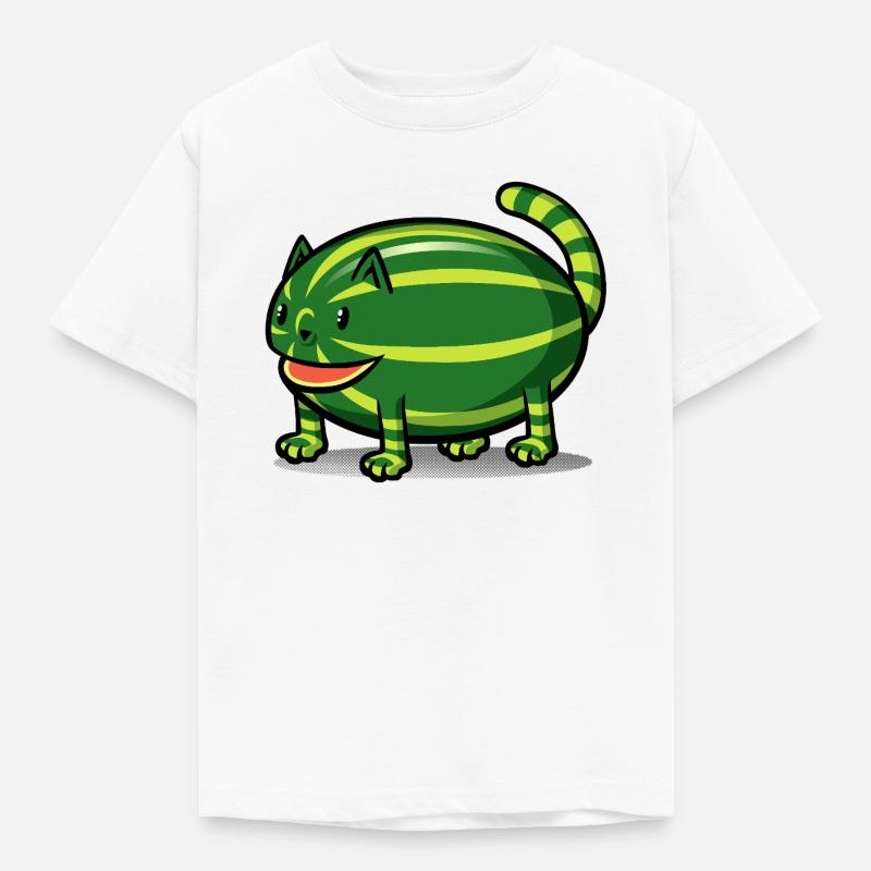 Catermelon - Børne-T-shirt - hvid