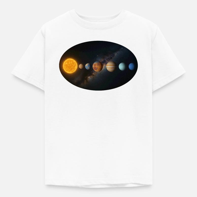 Sun - Solar System - Planets - Kids' T-Shirt - white