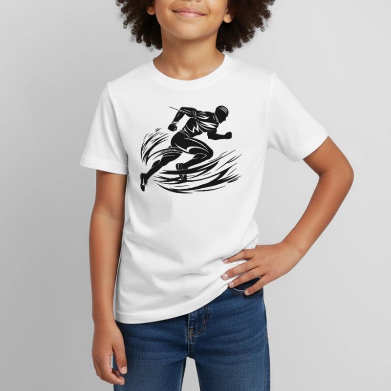 Sprinter in Motion Kids' T-Shirt