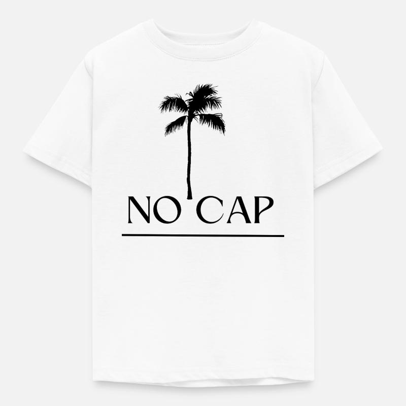 Pas de conception de capuchon - T-shirt Enfant - blanc