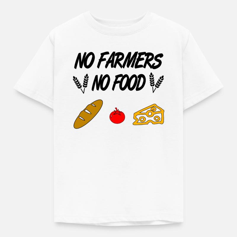 Bauer - Kinder T-Shirt - Weiß