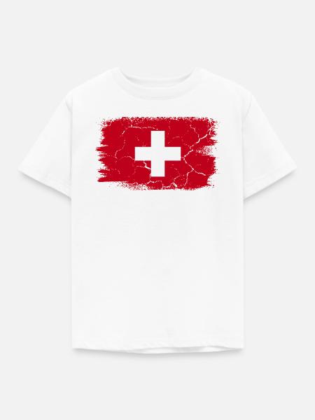 Zermatt - Kinder T-Shirt - Weiß