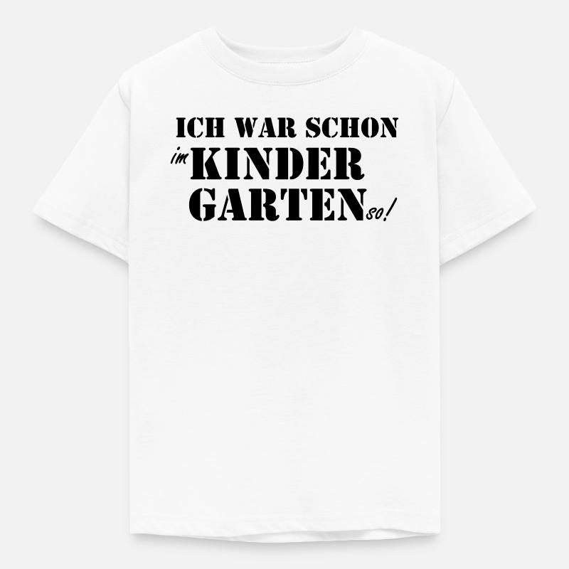 Schulanfänger-Kindergarten - Kinder T-Shirt - Weiß