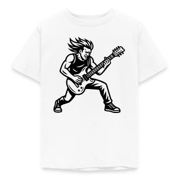 Rocker - Kids' T-Shirt - white - Front - AI Model Kid Male (0cm)