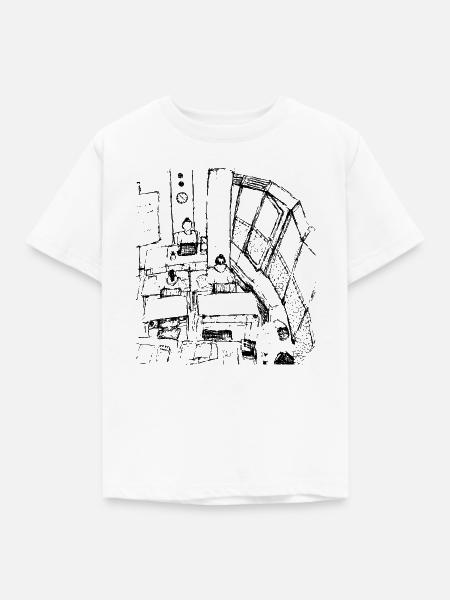 Klassenzimmer - Kinder T-Shirt - Weiß