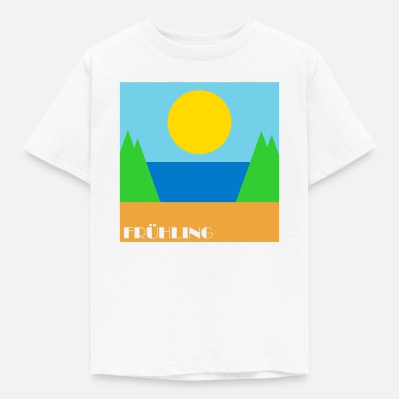 Spring - Kids' T-Shirt - white