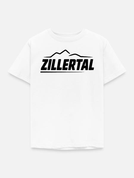 Zillertal - Souvenir Design - Kinder T-Shirt - Weiß