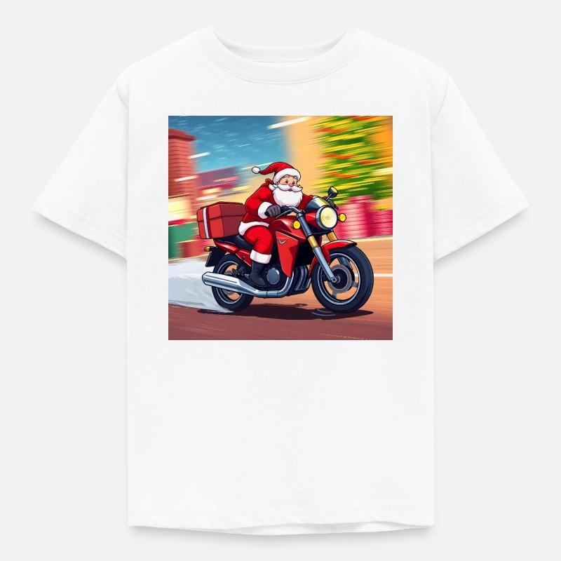 Le renne le plus rapide du Père Noël - T-shirt Enfant - blanc