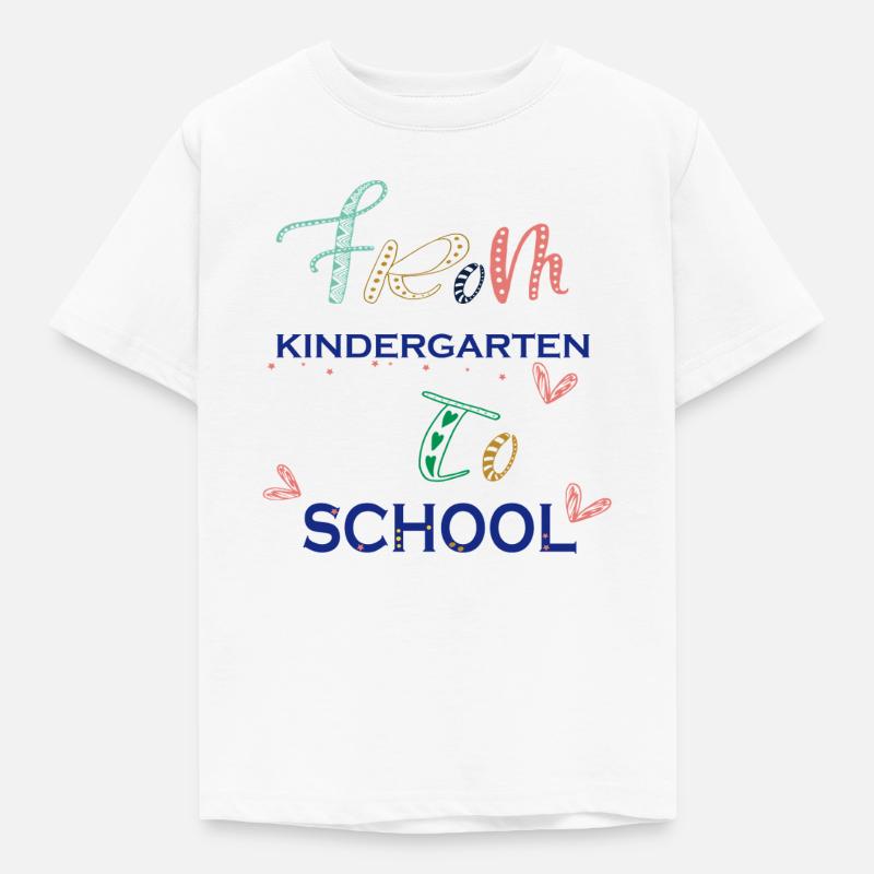Kindergarten  - Kinder T-Shirt - Weiß
