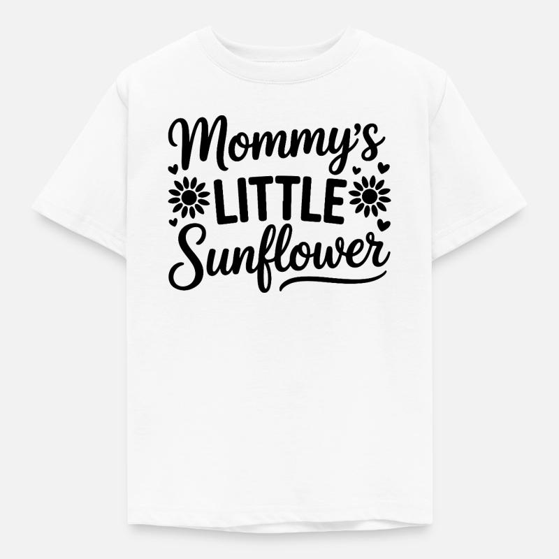 Le petit rayon de soleil de maman - T-shirt Enfant - blanc