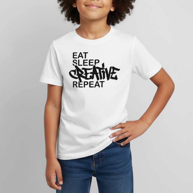 Journée du Graffiti Devise Créative T-shirt Enfant