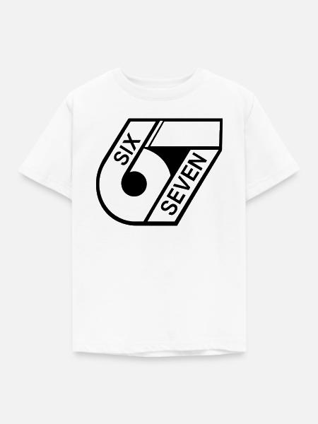 67 Six Seven - Kinder T-Shirt - Weiß