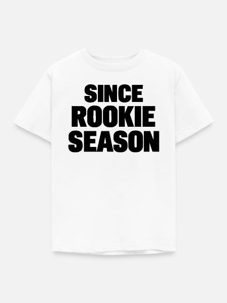 since rookie season - Kinder T-Shirt - Weiß