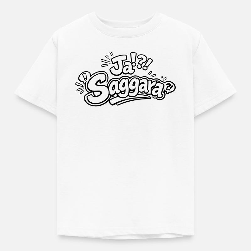 Yes Saggara - Kids' T-Shirt - white