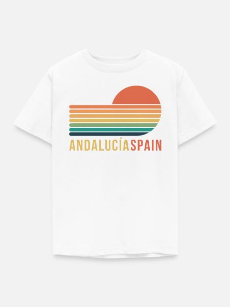 Andalusien, Spanien - Kinder T-Shirt - Weiß