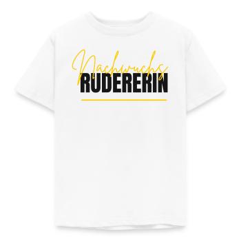 Nachtwuchs Ruderin - Kinder T-Shirt - Weiß - Vorne - AI Model Kid Male (0cm)