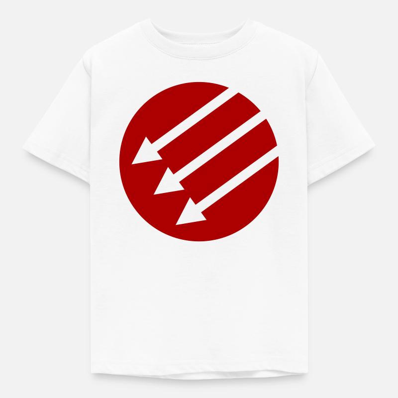Iron Front / Eiserne Front / Järnfronten - Kinder T-Shirt - Weiß