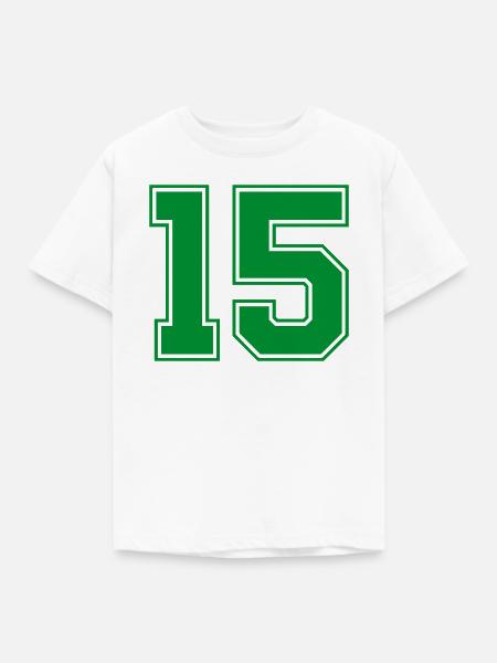15 - Kinder T-Shirt - Weiß