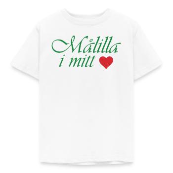 Målilla dans mon cœur - T-shirt Enfant - blanc - Devant - AI Model Kid Male (0cm)