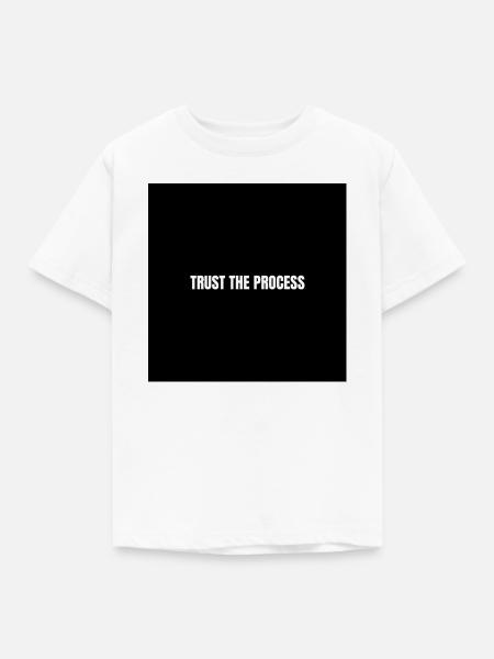 Vertrauen in den Prozess - Kinder T-Shirt - Weiß