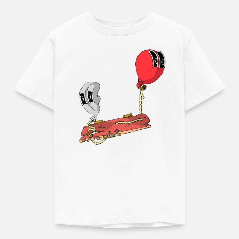 SCHWEBEN - Kinder T-Shirt - Weiß