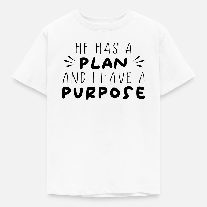 Plan & But - T-shirt Enfant - blanc