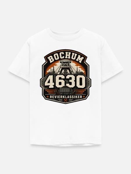 Bochum 4630 Revierklassiker - Kinder T-Shirt - Weiß