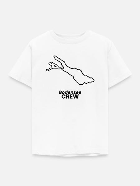 Bodensee Crew T-Shirt See Fan Geschenk - Kinder T-Shirt - Weiß