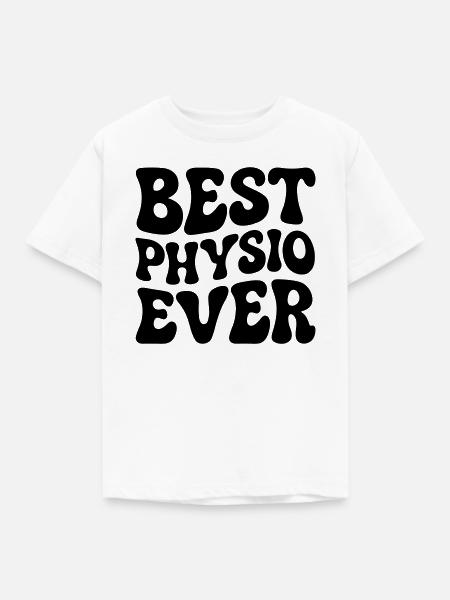 Bester Physiotherapeut - Kinder T-Shirt - Weiß