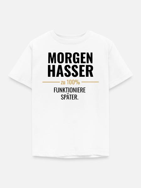 Zu 100% – Mein Statement - Kinder T-Shirt - Weiß