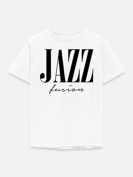 Jazz-Fusion - Kinder T-Shirt - Weiß